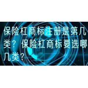保险杠商标注册是第几类？保险杠商标要选哪几类？
