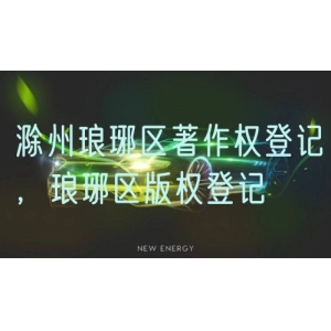 滁州琅琊区著作权登记，琅琊区版权登记