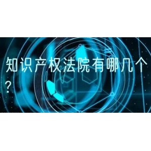 知识产权法院有哪几个?