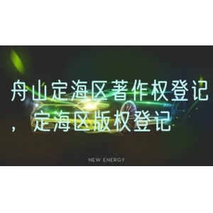 舟山定海区著作权登记，定海区版权登记